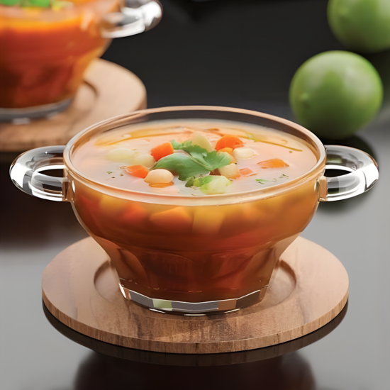 Glass Bowls 2 Pcs